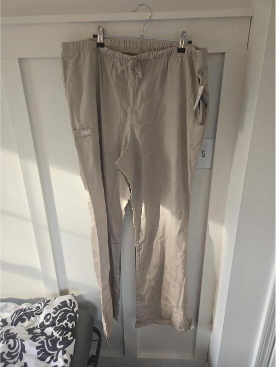 Cherokee Other - New Cherokee Uniforms Khaki Scrub Pants Modern Classic Tall XL